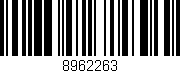 Código de barras (EAN, GTIN, SKU, ISBN): '8962263'