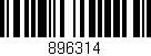Código de barras (EAN, GTIN, SKU, ISBN): '896314'