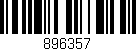 Código de barras (EAN, GTIN, SKU, ISBN): '896357'