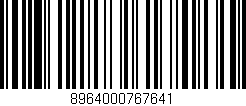 Código de barras (EAN, GTIN, SKU, ISBN): '8964000767641'