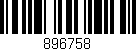 Código de barras (EAN, GTIN, SKU, ISBN): '896758'