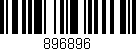 Código de barras (EAN, GTIN, SKU, ISBN): '896896'