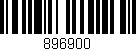 Código de barras (EAN, GTIN, SKU, ISBN): '896900'