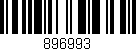 Código de barras (EAN, GTIN, SKU, ISBN): '896993'