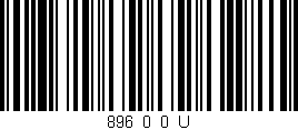 Código de barras (EAN, GTIN, SKU, ISBN): '896_0_0_U'