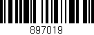 Código de barras (EAN, GTIN, SKU, ISBN): '897019'