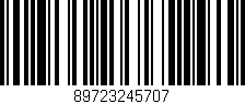 Código de barras (EAN, GTIN, SKU, ISBN): '89723245707'