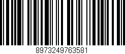 Código de barras (EAN, GTIN, SKU, ISBN): '8973249763581'