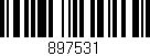 Código de barras (EAN, GTIN, SKU, ISBN): '897531'