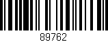Código de barras (EAN, GTIN, SKU, ISBN): '89762'