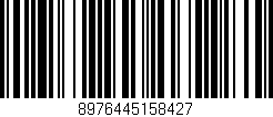 Código de barras (EAN, GTIN, SKU, ISBN): '8976445158427'