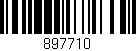 Código de barras (EAN, GTIN, SKU, ISBN): '897710'