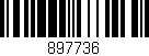 Código de barras (EAN, GTIN, SKU, ISBN): '897736'