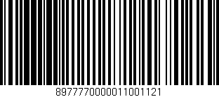 Código de barras (EAN, GTIN, SKU, ISBN): '8977770000011001121'