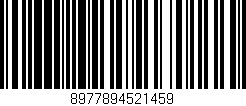 Código de barras (EAN, GTIN, SKU, ISBN): '8977894521459'