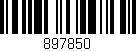 Código de barras (EAN, GTIN, SKU, ISBN): '897850'
