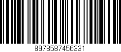 Código de barras (EAN, GTIN, SKU, ISBN): '8978587456331'