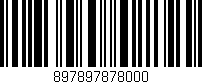 Código de barras (EAN, GTIN, SKU, ISBN): '897897878000'