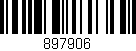 Código de barras (EAN, GTIN, SKU, ISBN): '897906'