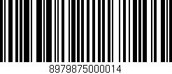 Código de barras (EAN, GTIN, SKU, ISBN): '8979875000014'