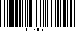 Código de barras (EAN, GTIN, SKU, ISBN): '89853E+12'