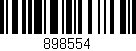 Código de barras (EAN, GTIN, SKU, ISBN): '898554'