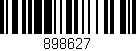 Código de barras (EAN, GTIN, SKU, ISBN): '898627'