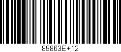 Código de barras (EAN, GTIN, SKU, ISBN): '89863E+12'