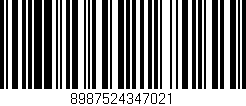 Código de barras (EAN, GTIN, SKU, ISBN): '8987524347021'
