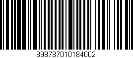 Código de barras (EAN, GTIN, SKU, ISBN): '898787010184002'