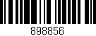 Código de barras (EAN, GTIN, SKU, ISBN): '898856'