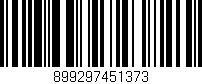 Código de barras (EAN, GTIN, SKU, ISBN): '899297451373'
