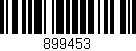 Código de barras (EAN, GTIN, SKU, ISBN): '899453'