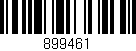 Código de barras (EAN, GTIN, SKU, ISBN): '899461'