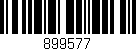 Código de barras (EAN, GTIN, SKU, ISBN): '899577'