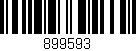 Código de barras (EAN, GTIN, SKU, ISBN): '899593'