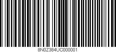 Código de barras (EAN, GTIN, SKU, ISBN): '8N0Z384UC000001'