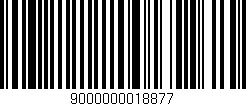 Código de barras (EAN, GTIN, SKU, ISBN): '9000000018877'