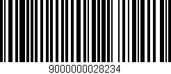 Código de barras (EAN, GTIN, SKU, ISBN): '9000000028234'