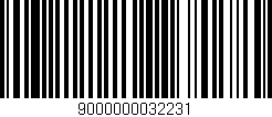 Código de barras (EAN, GTIN, SKU, ISBN): '9000000032231'