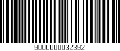 Código de barras (EAN, GTIN, SKU, ISBN): '9000000032392'
