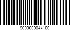 Código de barras (EAN, GTIN, SKU, ISBN): '9000000044180'