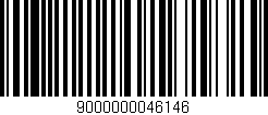Código de barras (EAN, GTIN, SKU, ISBN): '9000000046146'