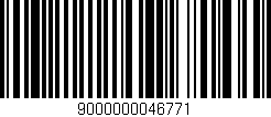 Código de barras (EAN, GTIN, SKU, ISBN): '9000000046771'