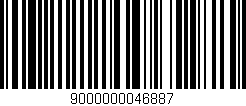 Código de barras (EAN, GTIN, SKU, ISBN): '9000000046887'