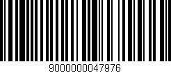 Código de barras (EAN, GTIN, SKU, ISBN): '9000000047976'