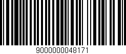 Código de barras (EAN, GTIN, SKU, ISBN): '9000000048171'