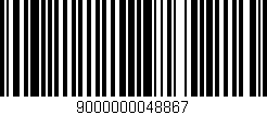 Código de barras (EAN, GTIN, SKU, ISBN): '9000000048867'