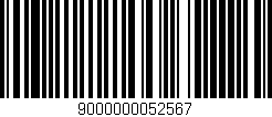 Código de barras (EAN, GTIN, SKU, ISBN): '9000000052567'