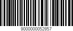 Código de barras (EAN, GTIN, SKU, ISBN): '9000000052857'